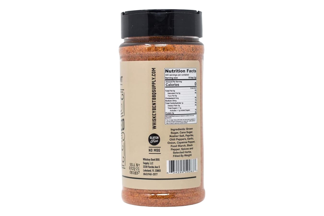 WHISKEY BENT The Old Fashioned - Pork and Rib Dry Rub